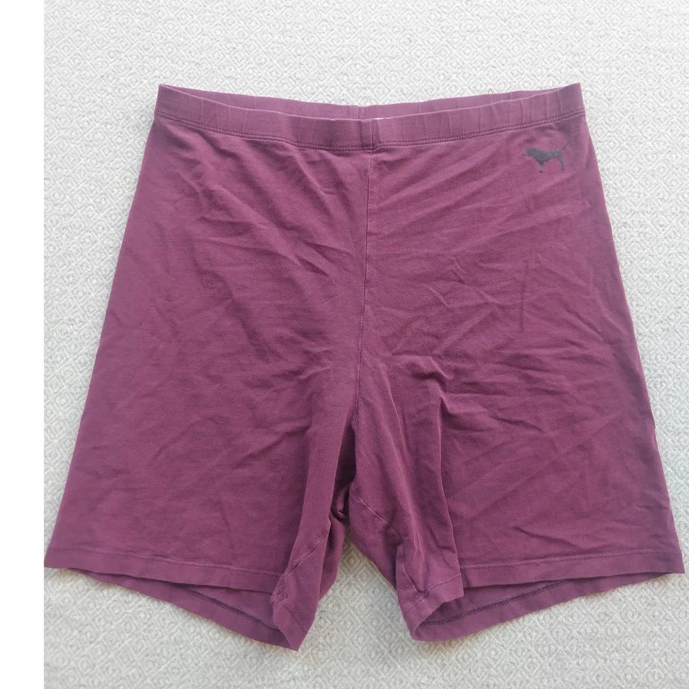 PINK Activewear Bundle Women Small Black Grey Pink Shorts Leggings Lot 7pc Mixed - Picture 14 of 16